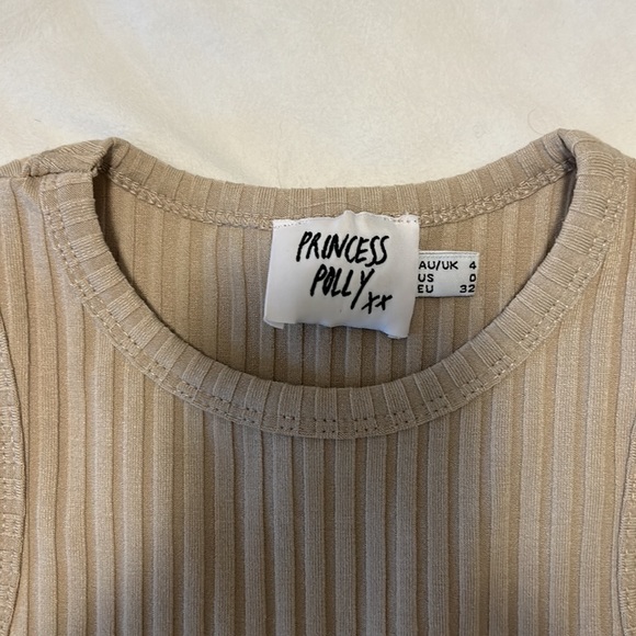 Princess Polly Ellie Set Beige - Size 0 - Picture 5 of 6